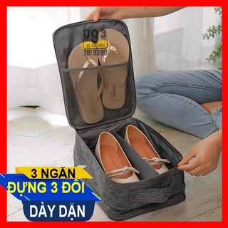 Túi Đựng Giày 3 Ngăn,Túi Đựng Quần Áo