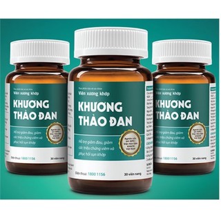Khương Thảo Đan -Hỗ trợ làm trơn khớp và phục hồi sụn khớp (30v)