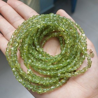 Vòng peridot 3 quấn tự nhiên
