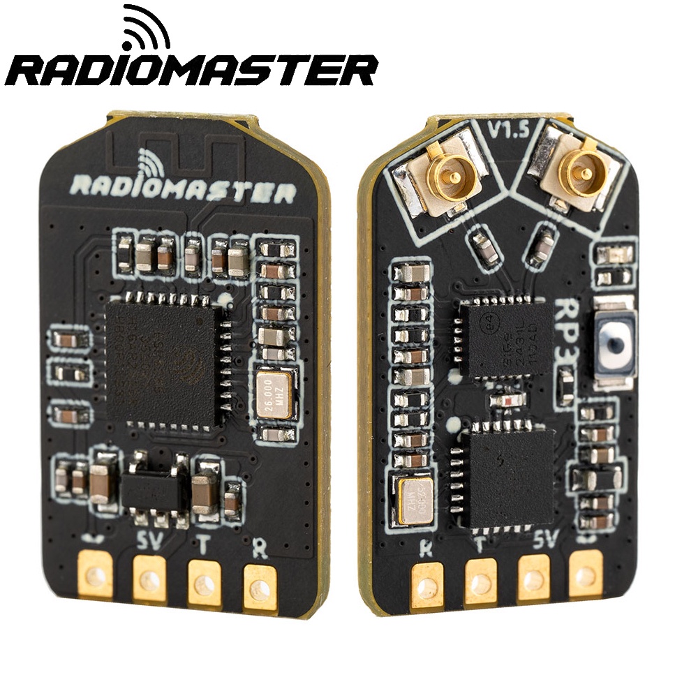 1 Ăng Ten Thu Sóng Radiomaster RP3 5V 2.4Ghz 100mw Cho Máy Bay Điều Khiển Từ Xa Whoops
