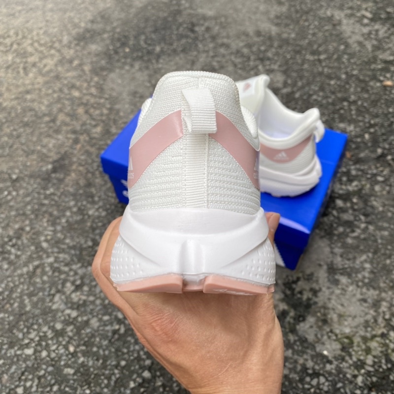 Giày chạy bộ thể thao tập gym nữ trăng phối kem A152