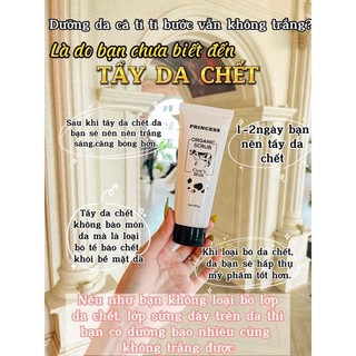 Tẩy tế bào chết sữa bò