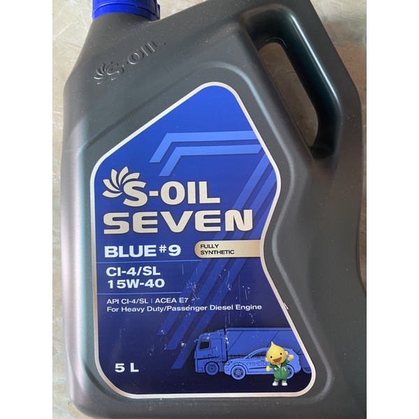 Dầu nhớt s-oil seven blue 9 Ci-4/sl 15W-40