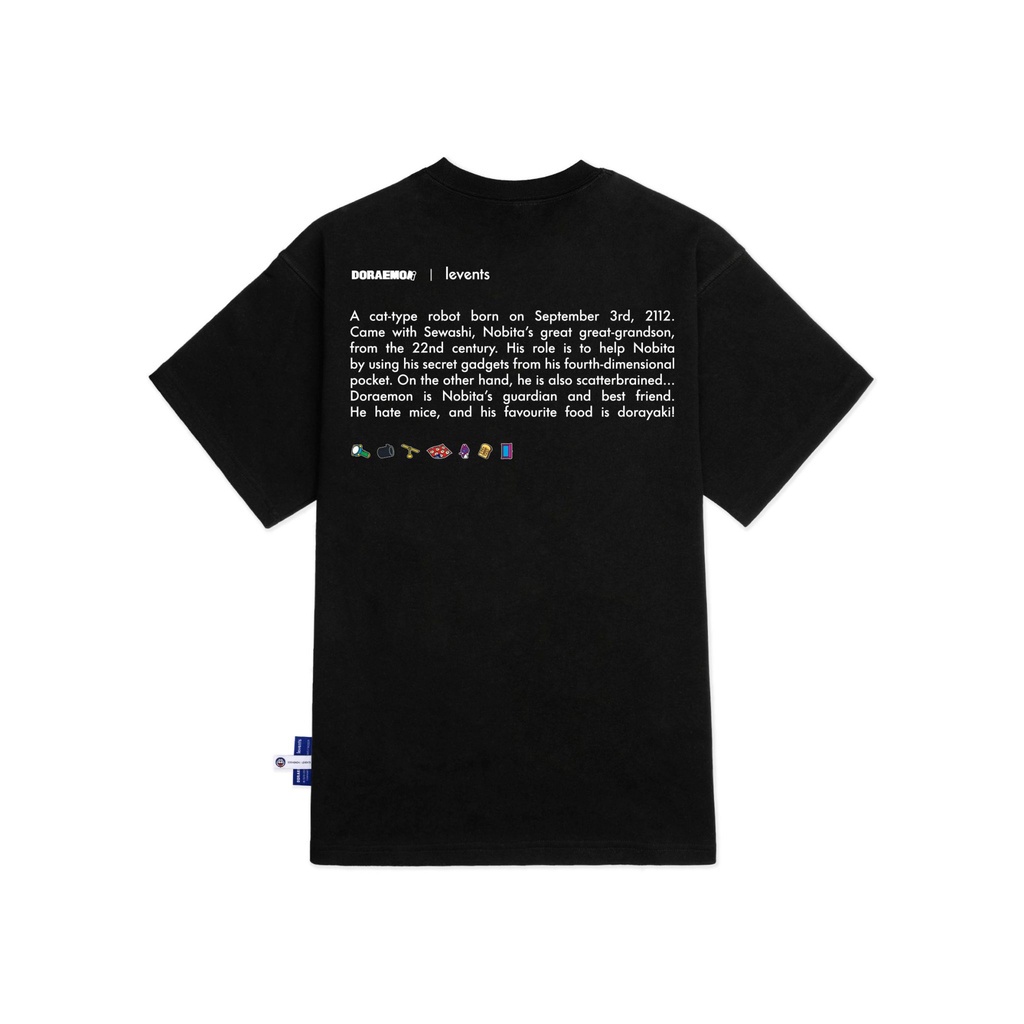 ÁO THUN LEVENTS | DORAEMON MINI CAT TEE