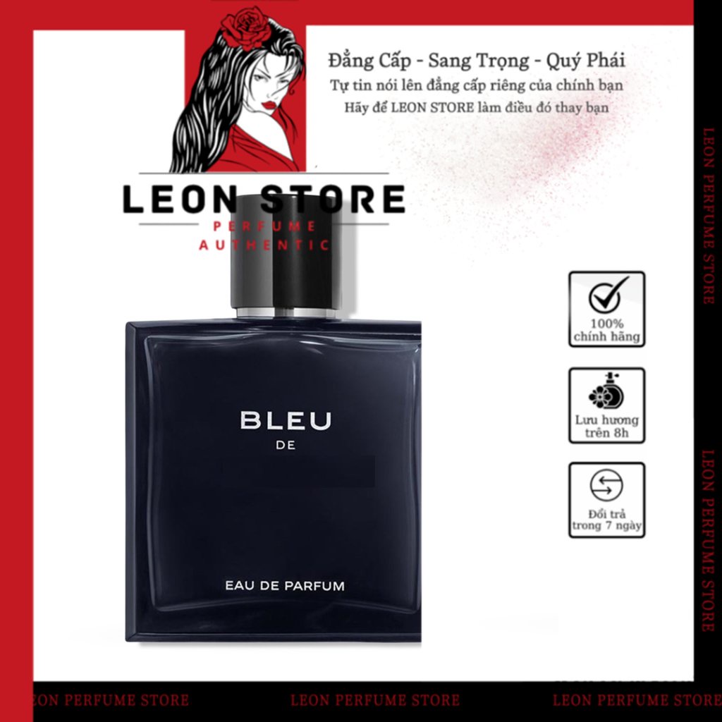 💎LEON💎 𝗗𝗘 𝗕𝗟𝗘𝗨 𝗘𝗗𝗣 | Nước hoa nam | Ấn Tượng và Lôi Cuốn