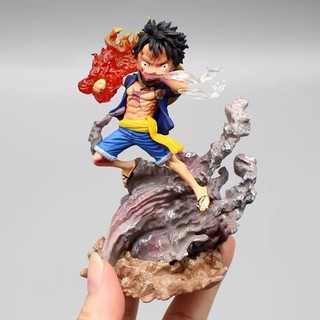 [ Mô Hình Siêu Rẻ] Mô hình Luffy chibi 15cm Mô hình One Piece/Figure