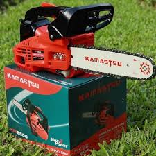 Máy cưa xích chạy xăng mini KAMASTSU- CHẤT LƯỢNG TUYỆT ĐỐI.tốc độ 3000 vòng/phút