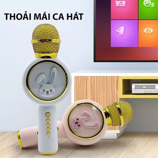 Mic Hát Karaoke Bluetooth X6 -  Micro Karaoke Không Dây