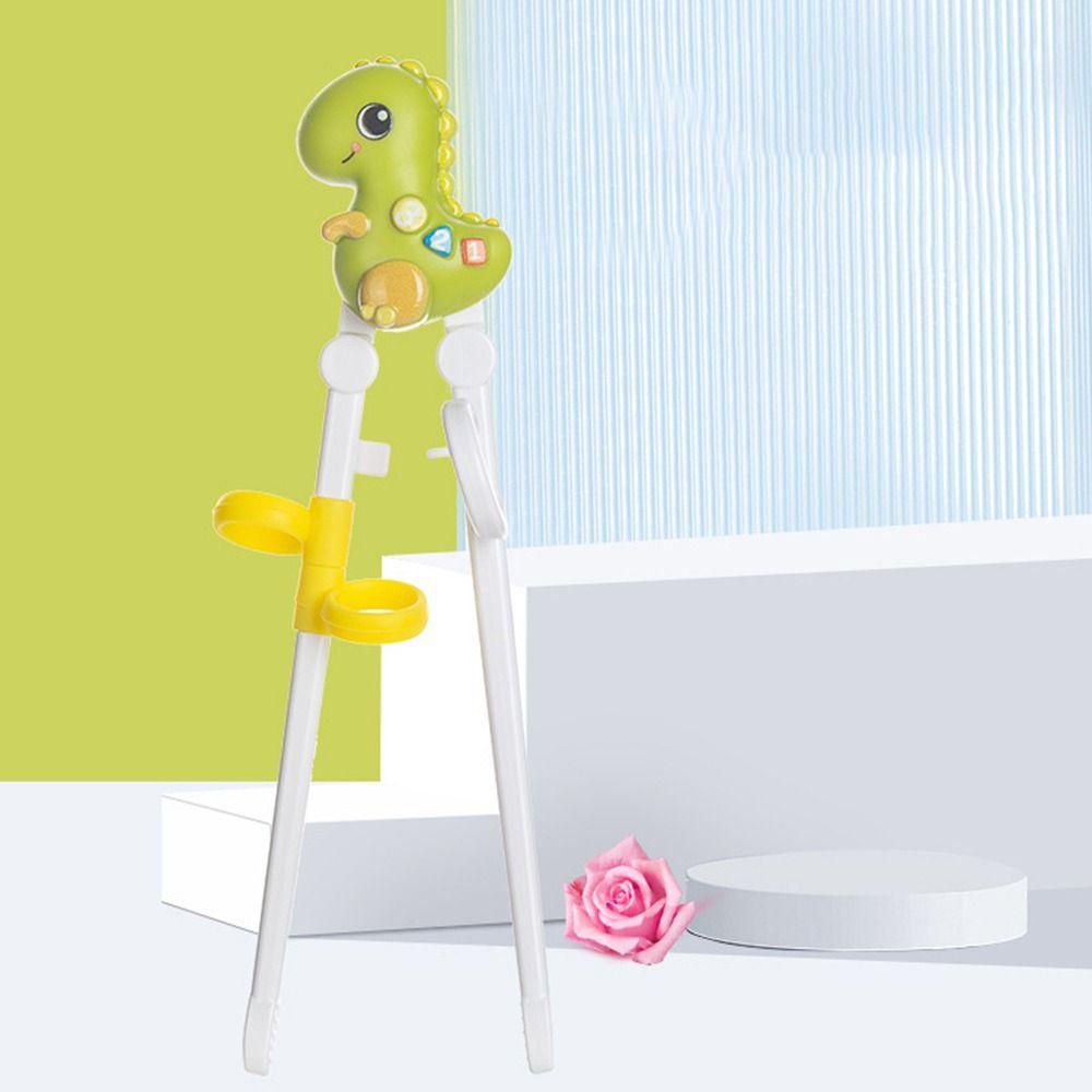 Đũa Tập Ăn Bằng Silicon ABS Hình Ếch Hoạt Hình Chống Bụi Bẩn Cho Bé