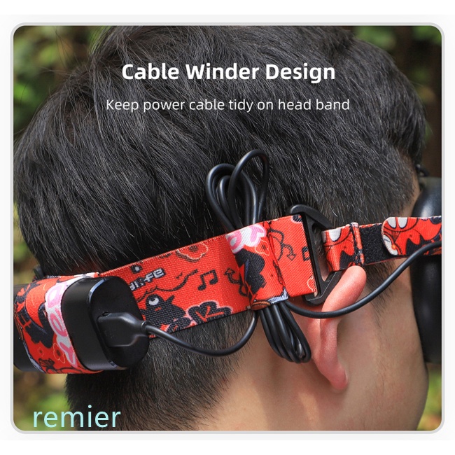 Dây Đeo Đầu Co Giãn Nhiều Màu Sắc Cho Kính Mát Dji Avata Fpv V2