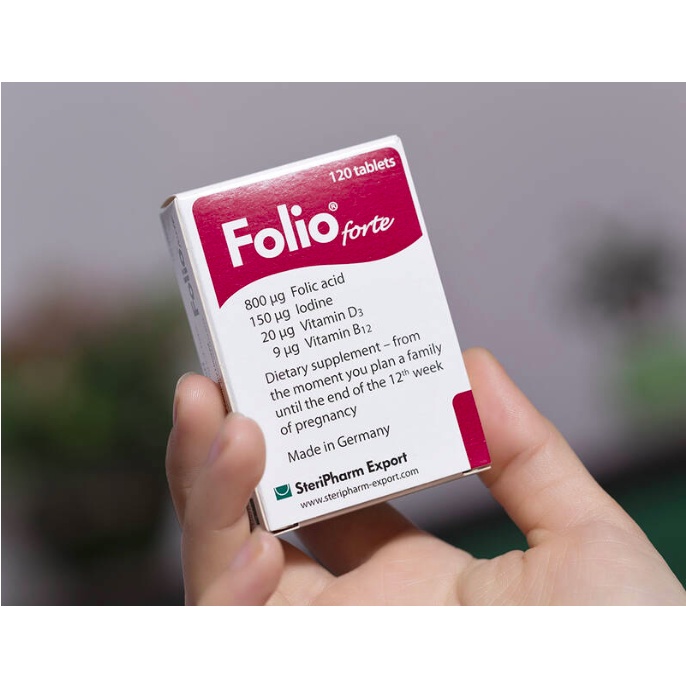 Folio forte bổ bầu bổ sung axit folic và các dưỡng chất cho phụ nữ chuẩn bị mang thai
