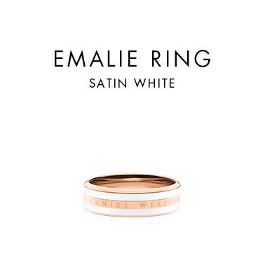 Nhẫn Daniel Wellington dw nhẫn nam và nữ thời trang nhẫn vàng hồng đích thực