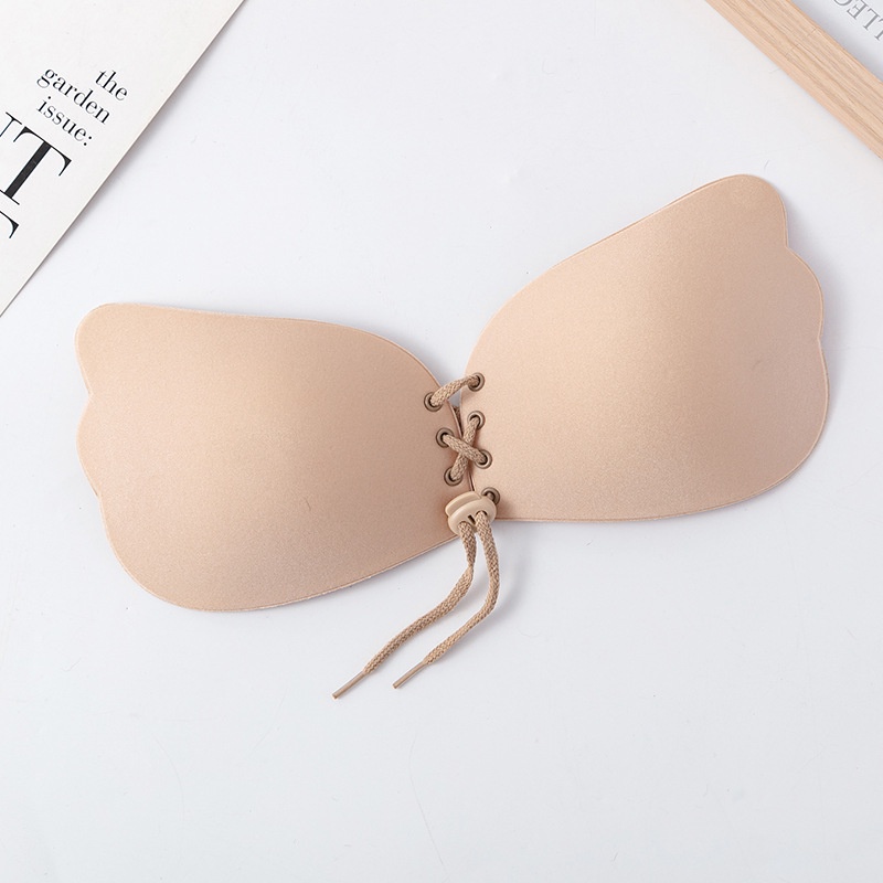 Áo dán ngực dây rút nâng ngực tạo khe , Miếng dán ngực cánh tiên siêu dính thiết kế thời trang mã PK-A04