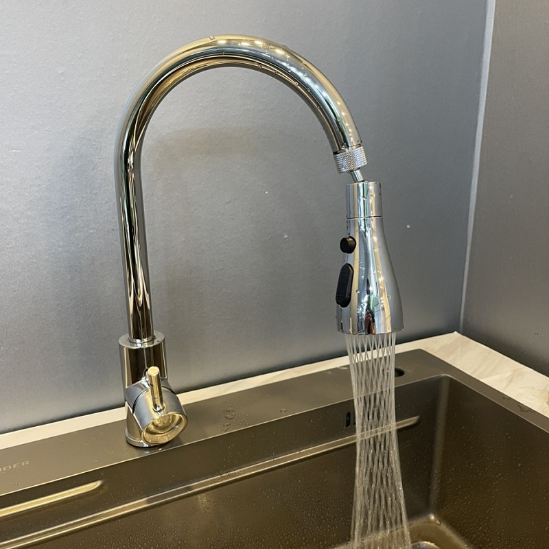 Đầu nối vòi nước thông minh, xoay 360 độ, 3 chế độ nước