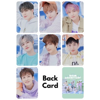 Set 7 card giấy bo góc in 2 mặt ảnh nhóm nct dream - laudry shop