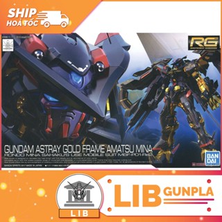  Đồ chơi mô hình lắp ráp Bandai Gundam RG 1 144 Astray Gold Frame Amatsu Mina 