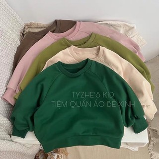 Áo nỉ bông siêu ấm cho bé