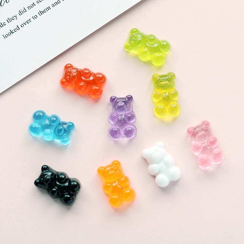 Hoạt Hình Ghim Cài Hình Giày crocs Gấu Kẹo Kẹo Gummyjibitz Quyến Rũ Cho Bé Gái charms
