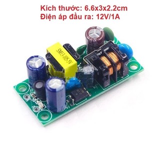 Nguồn 12V/1A cách ly hoàn toàn