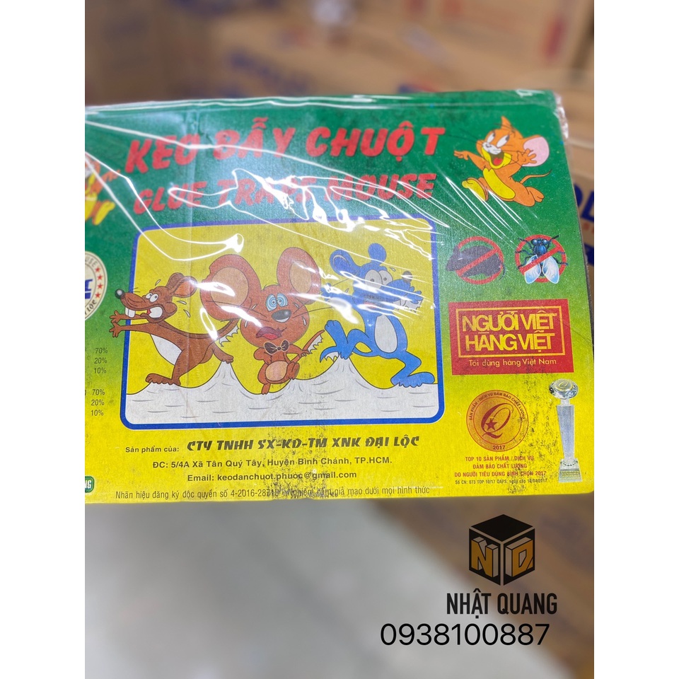 Keo Bẫy Chuột Siêu Dính- Chính Hãng Hàng Việt Nam Chất Lượng Cao  | Keo Dính Chuột | Keo Dính Ruồi