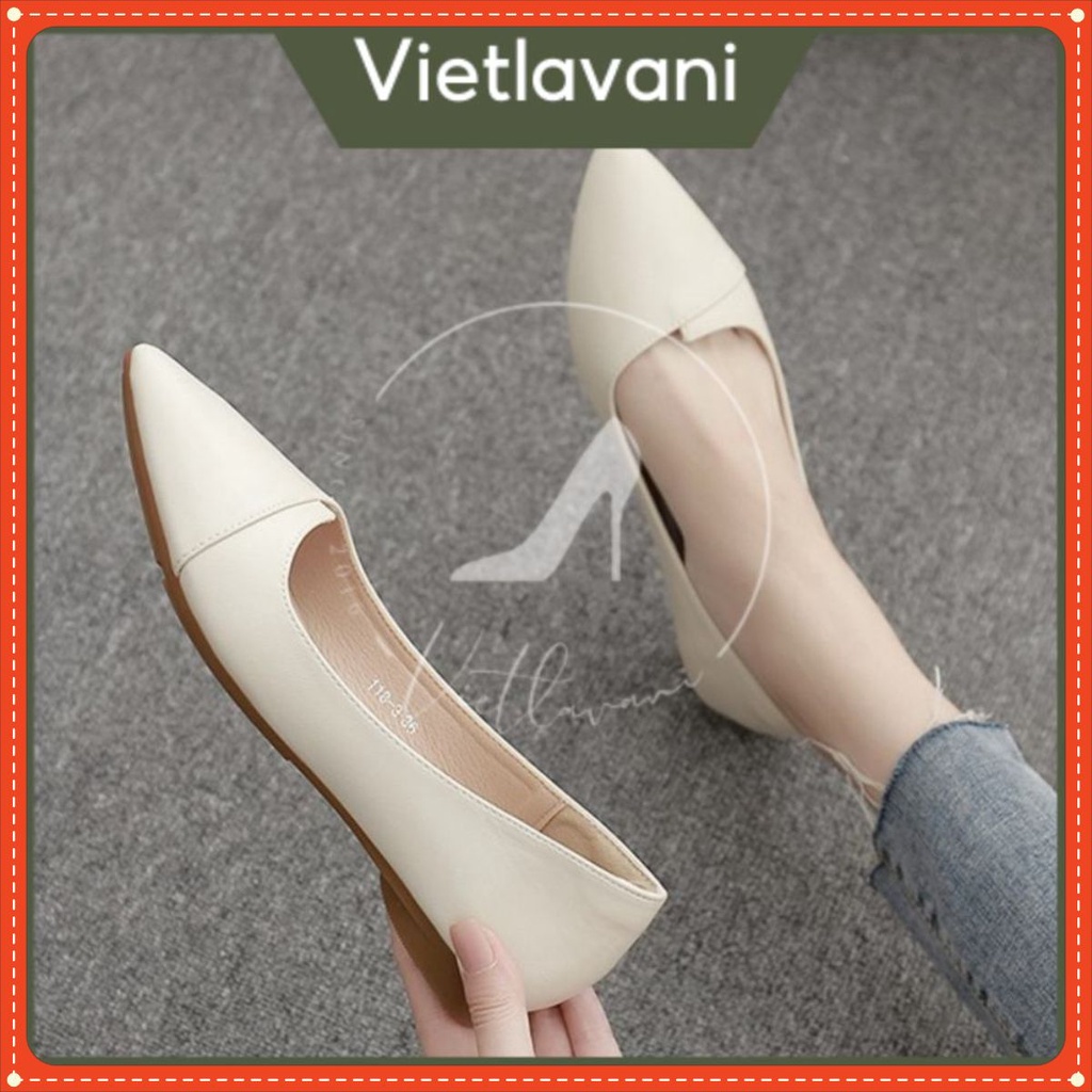 Giày nữ cao 3P mã BBB2 mũi nhọn đế vuông hàng đẹp đơn giản tính tế