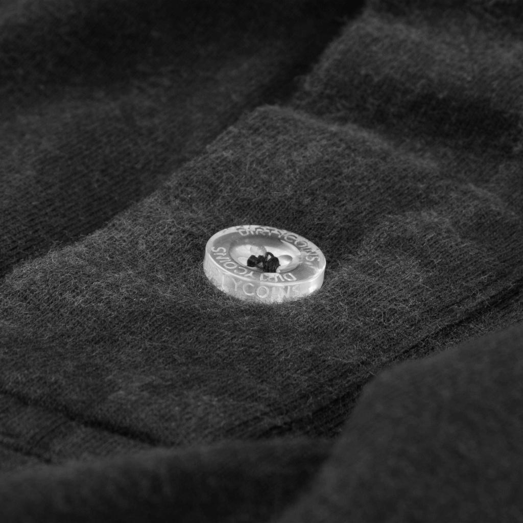 Áo Thun DirtyCoins Academy Logo Wash Polo - Black