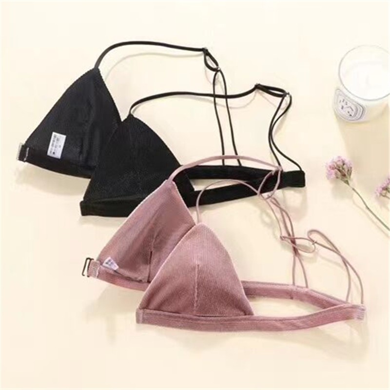 Áo Ngực Mềm Cài Khóa Trước Thiết Kế Đơn Giản Thoải Mái Quyến Rũ Thời Trang Cho Nữ