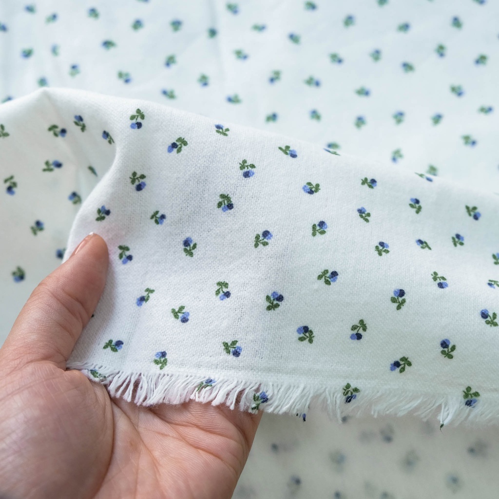 Vải thô cào bông 100% cotton KT 50x150cm