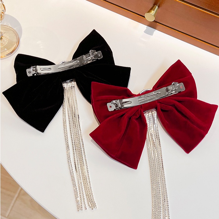 Kẹp Tóc Hình Bướm Đính Kim Cương Giả Thời Trang Hàn Quốc Cho Nữ