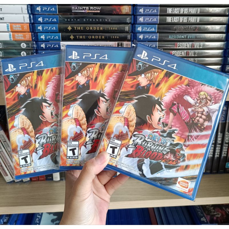 Đĩa Game PS4 : One Piece Burning Blood