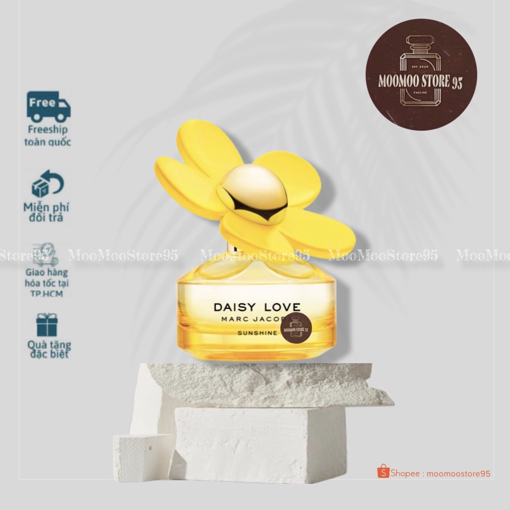 -𝐌𝐨𝐨𝐌𝐨𝐨- 𝐌𝐚𝐫𝐜 𝐉𝐚𝐜𝐨𝐛𝐬 Daisy Love Sunshine EDT | Nước hoa nữ | Nhẹ nhàng , Sang trọng , Tươi mát
