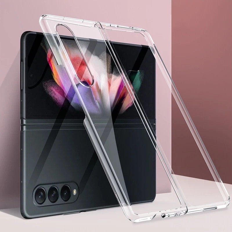 [Clover 2020] Ốp lưng Galaxy Z Fold 5,  Z Fold 4, Z Flip 4 nhựa cứng trong