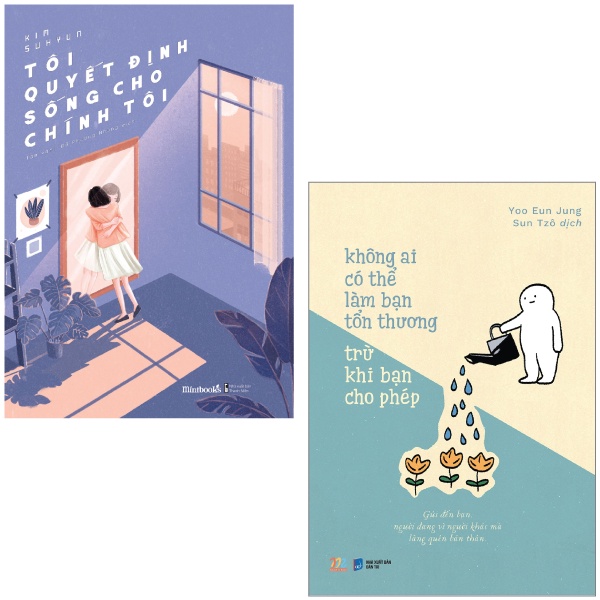 Combo Sách Không Ai Có Thể Làm Bạn Tổn Thương Trừ Khi Bạn Cho Phép + Tôi Quyết Định Sống Cho Chính Tôi (Bộ 2 Cuốn)