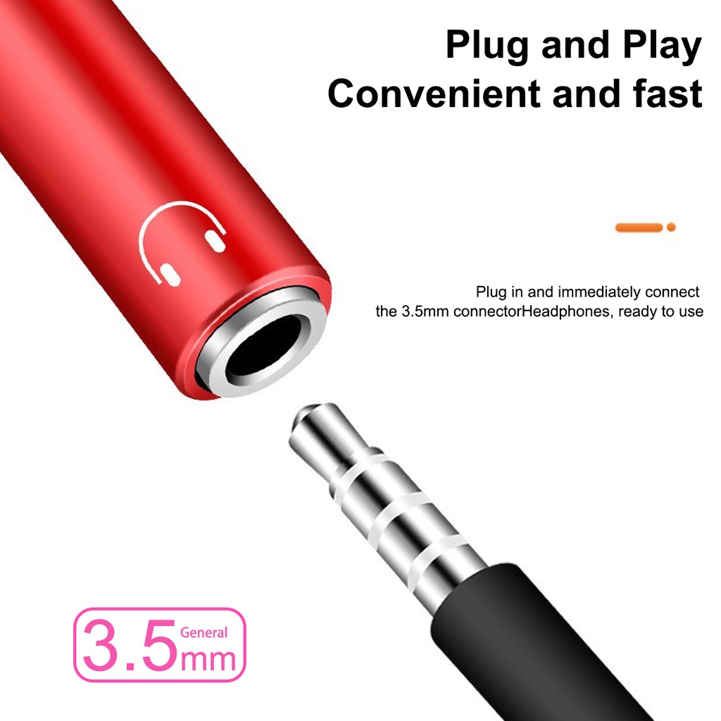 Cáp Chuyển Đổi Cổng Type C Sang Cổng Âm Thanh 3.5mm 2 Trong 1 Cho Samsung Xiaomi HUAWEI i