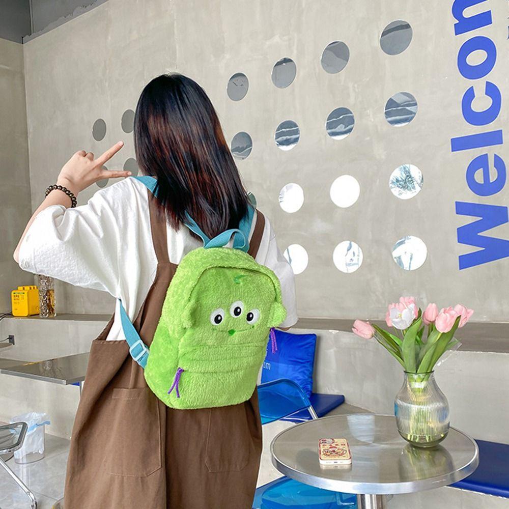 Ba Lô Đeo Vai / Đeo Chéo Cỡ Lớn In Họa Tiết Hoạt Hình Dễ Thương Thời Trang Cho Bé