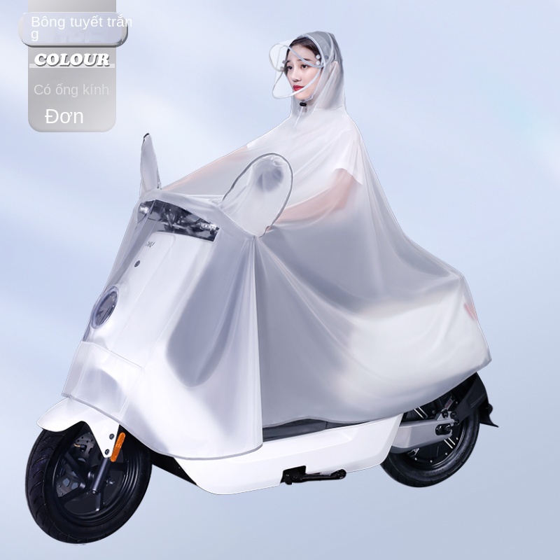 Áo Mưa Đơn / Đôi Dày Dặn Trong Suốt Tiện Dụng Cho Nam Và Nữ