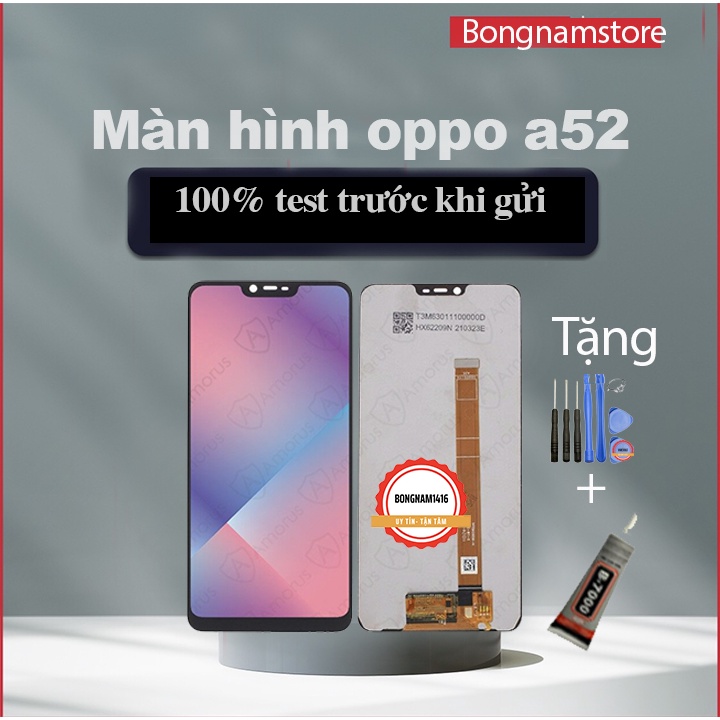 Màn hình thay thế cho Oppo A52 2020 / A72 2020 / A92 2020 tặng kèm bộ sửa và keo dán b7000.