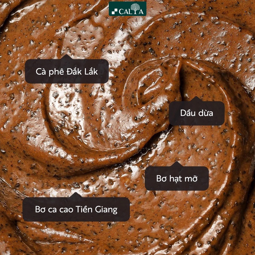 Tẩy Tế Bào Chết Body Cocoon Cà Phê Đắk Lắk Giúp Da Trắng Sáng Mịn Màng Túi Lớn - Cocoon Dak Lak Coffee Body Polish 600ml
