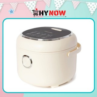 Nồi cơm điện ejr716ivy lock&lock nhỏ gọn cho gia đình 1-2 người, màu ngà 0.8 lít 220v, 400w