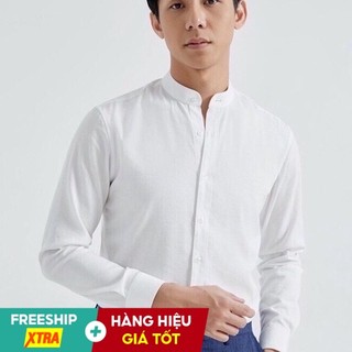Áo Sơ Mi Nam Cổ Tàu Dài Tay Cao Cấp Hàng VNXK