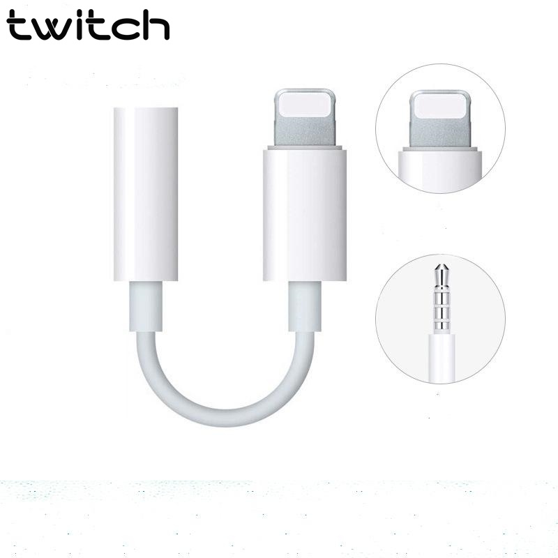 Đầu chuyển đổi TWITCH giắc cắm tai nghe 3.5mm chuyên dụng thích hợp