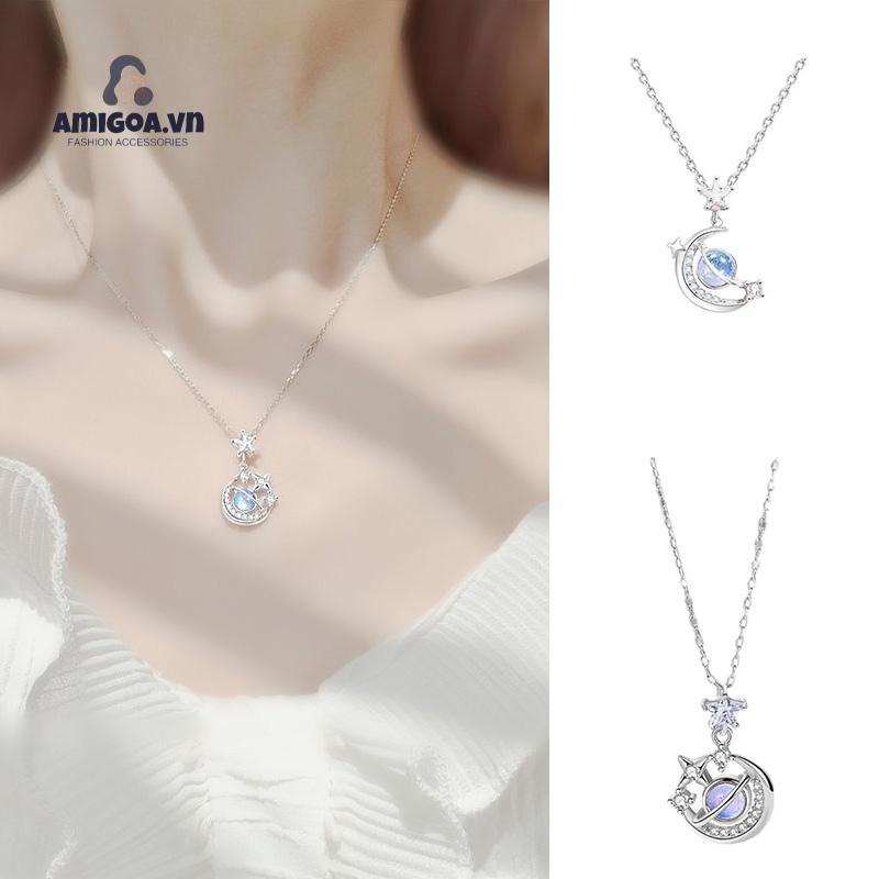 ✨✨Vòng Cổ Chuỗi Xích Nhẹ Cao Cấp Làm Quà Tặng Sinh Nhật Cho Nữ Sinh