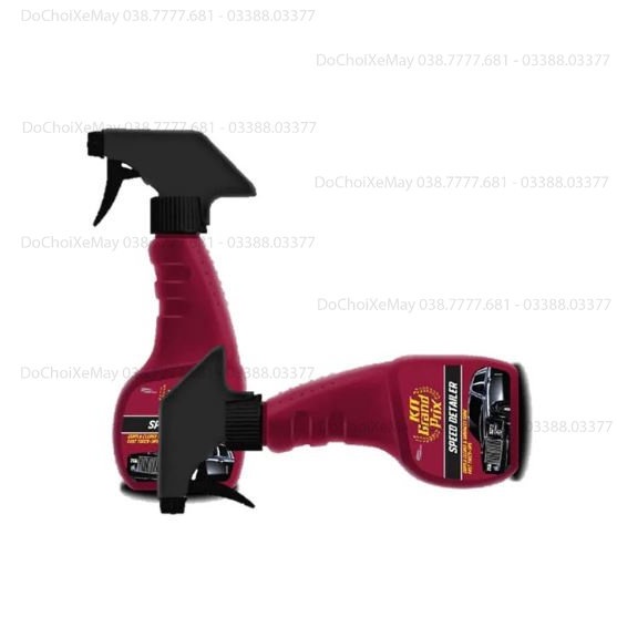 Kit Grand Prix Speed Detailer Pump 400 ml - Xịt phủ Nano tạo hiệu ứng lá sen ,bảo vệ nước sơn, chống trầy sướt, bám bụi