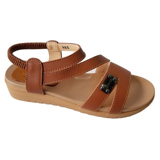 Giày Sandal Nữ Da Bò Thật BIGGBEN Cao Cấp HKD223