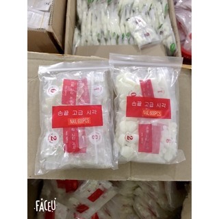 Móng úp chân 600móng/túi size từ 0 đến 9