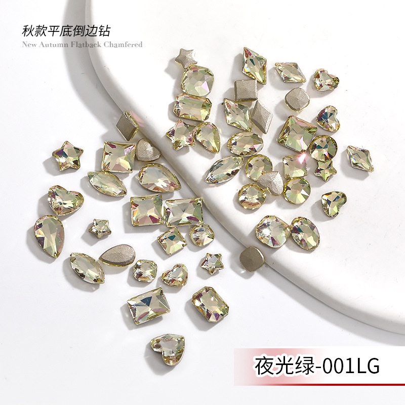 Miếng Dán Trang Trí Móng Tay Mặt Kính Chất Lượng Cao