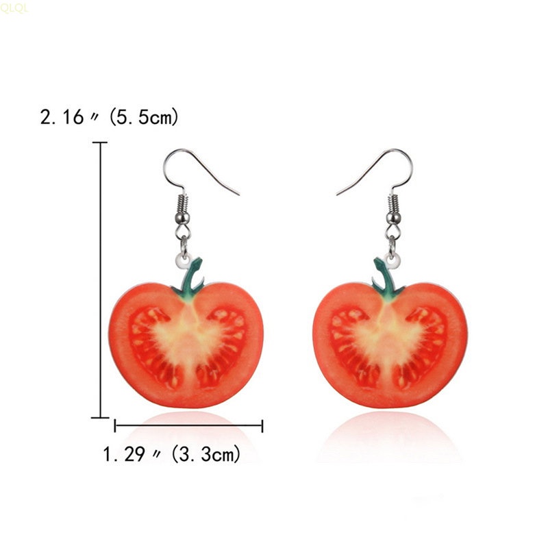 Bông Tai Hình Trái Cây Thời Trang Dành Cho Nữ