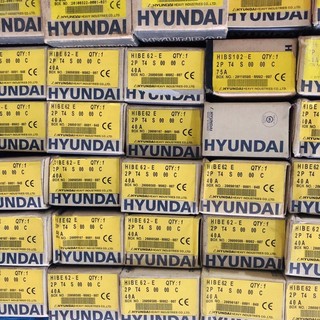 Mccb hyundai 2p 40a - made in korea
