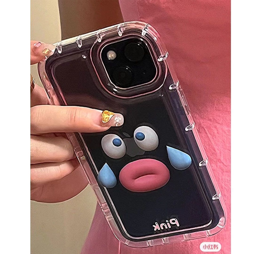 Ốp Điện Thoại Mềm Chống Sốc In Hình Biểu Tượng Cảm Xúc Dễ Thương Cho Iphone 11 Promax 14 13 12 YG0R 11