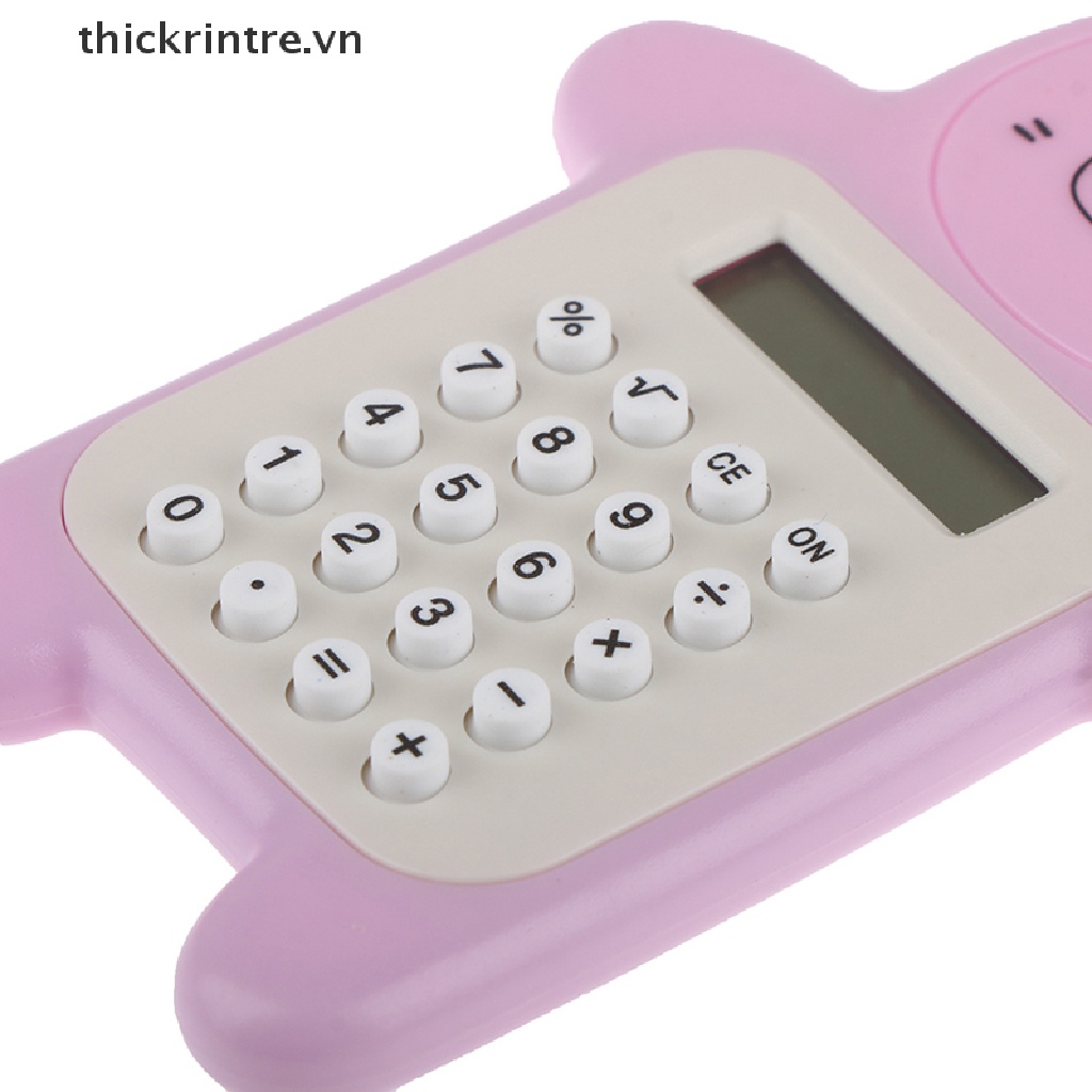 Máy Tính Bỏ Túi Mini 8 Màn Hình Hiển Thị Kích Thước Bỏ Túi Tiện Dụng